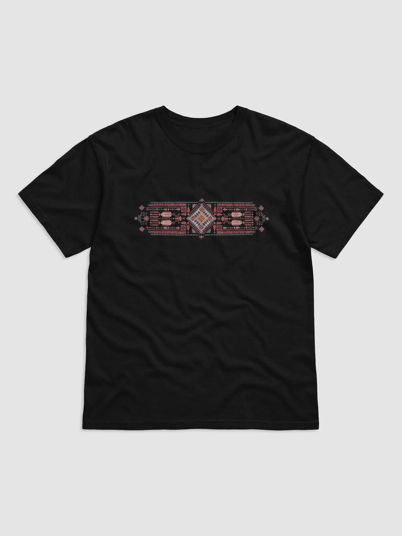 Palestinian Style-2 - Black T product image (1)