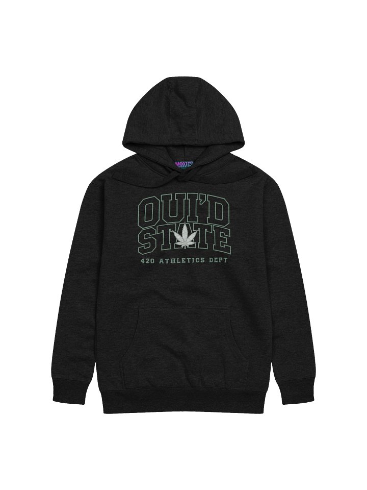 “OUI’D STATE” Hoodie 🌿💨 | Higher Education Since 4:20 | Cotton Heritage Unisex Premium Hoodie product image (1)