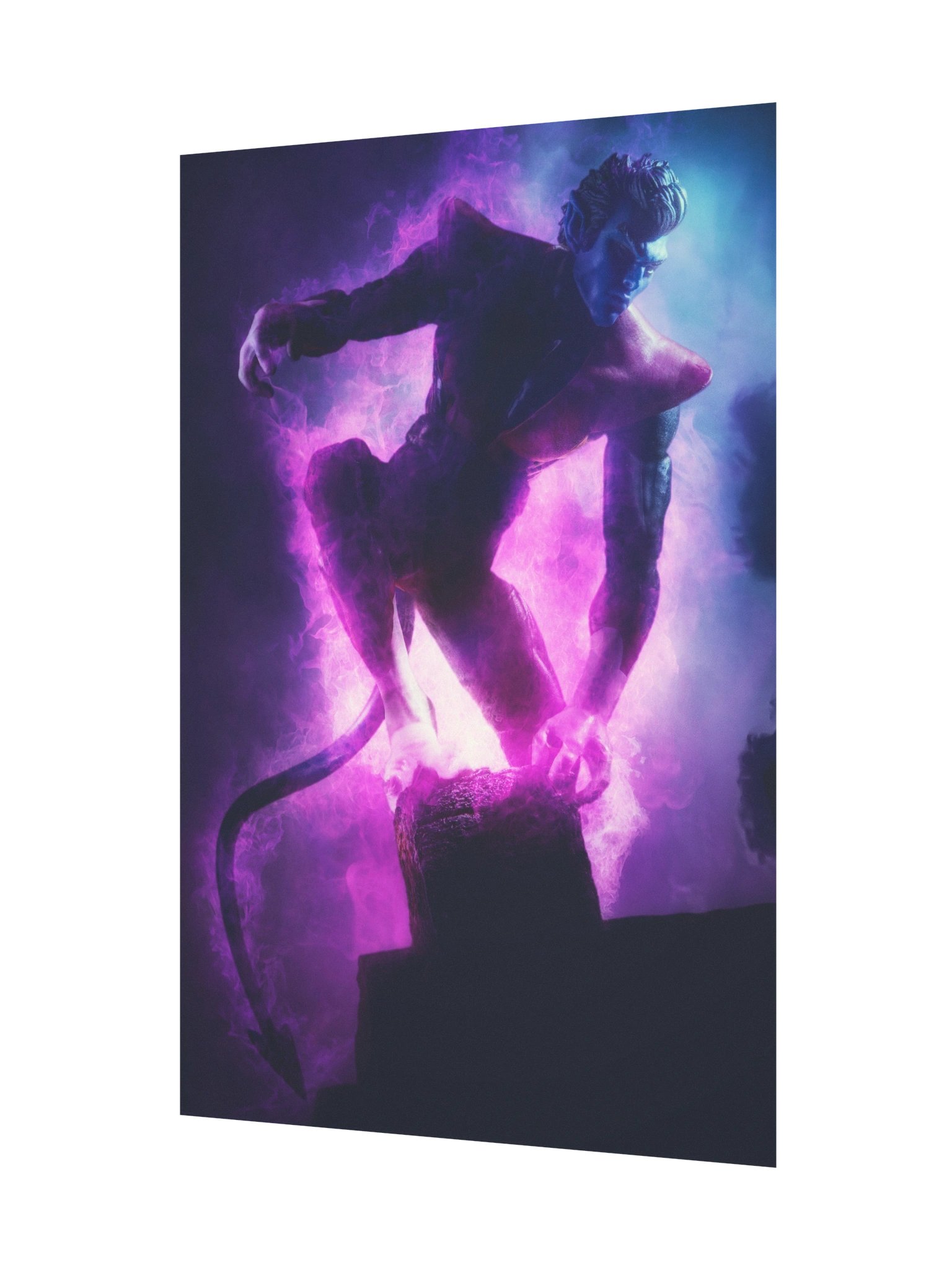 The Blue Devil 12x18 Print product image (3)