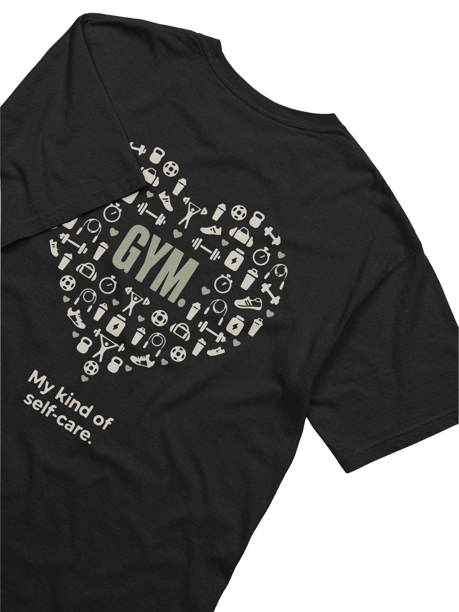 My Kind of Self-Care Oversized Gym Tee | Pump Cover product image (2)