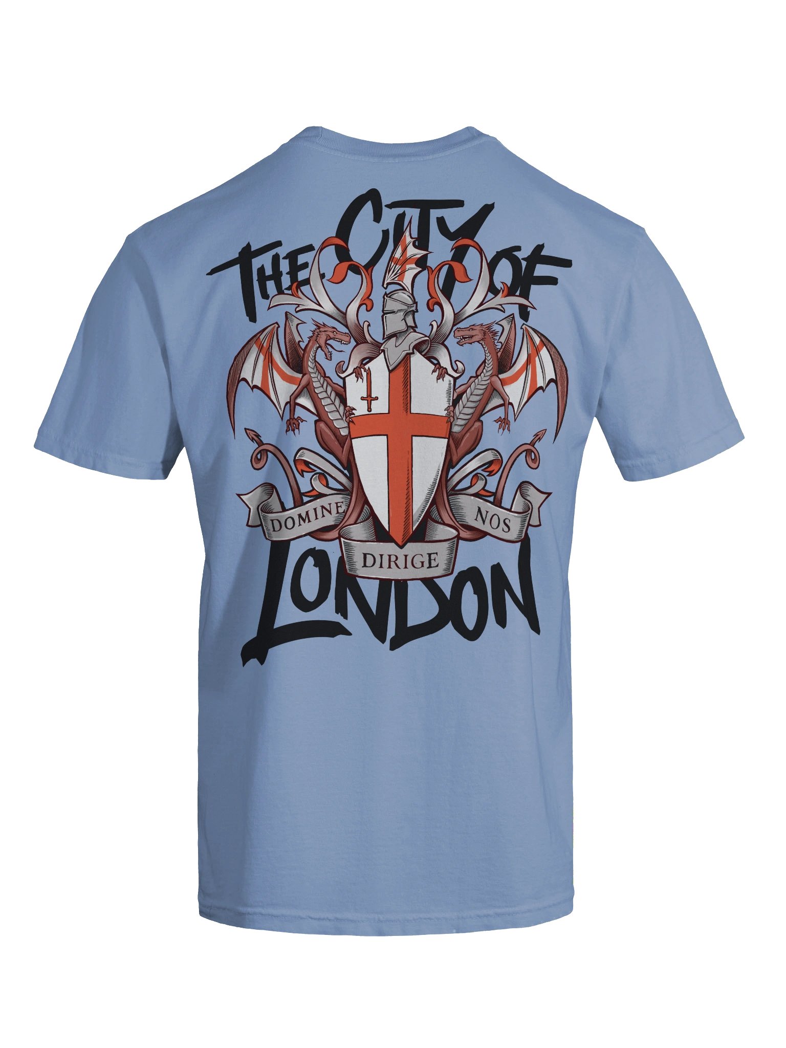 City of London Coat of Arms T-Shirt | Heraldic Art Heavyweight Graphic Tee product image (2)