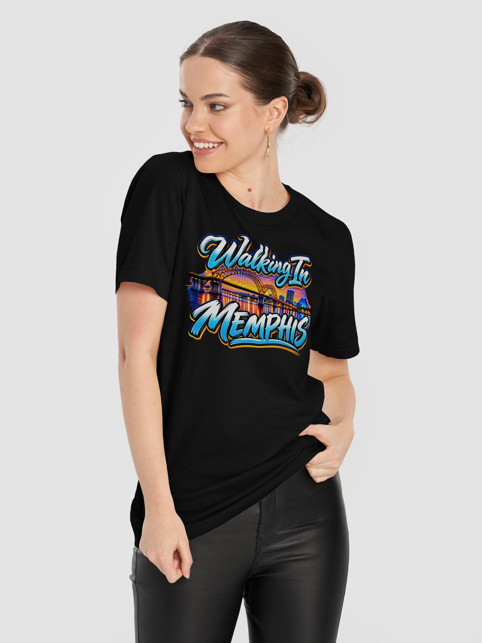 Walking In Memphis Sunset Tee product image (1)