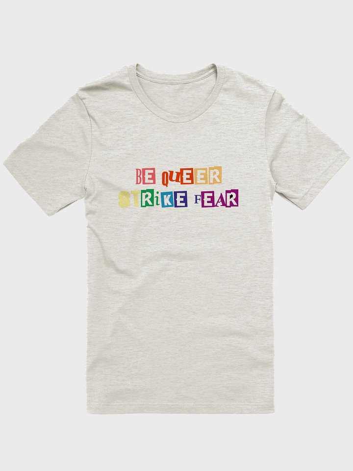 be queer strike fear t-shirt product image (1)