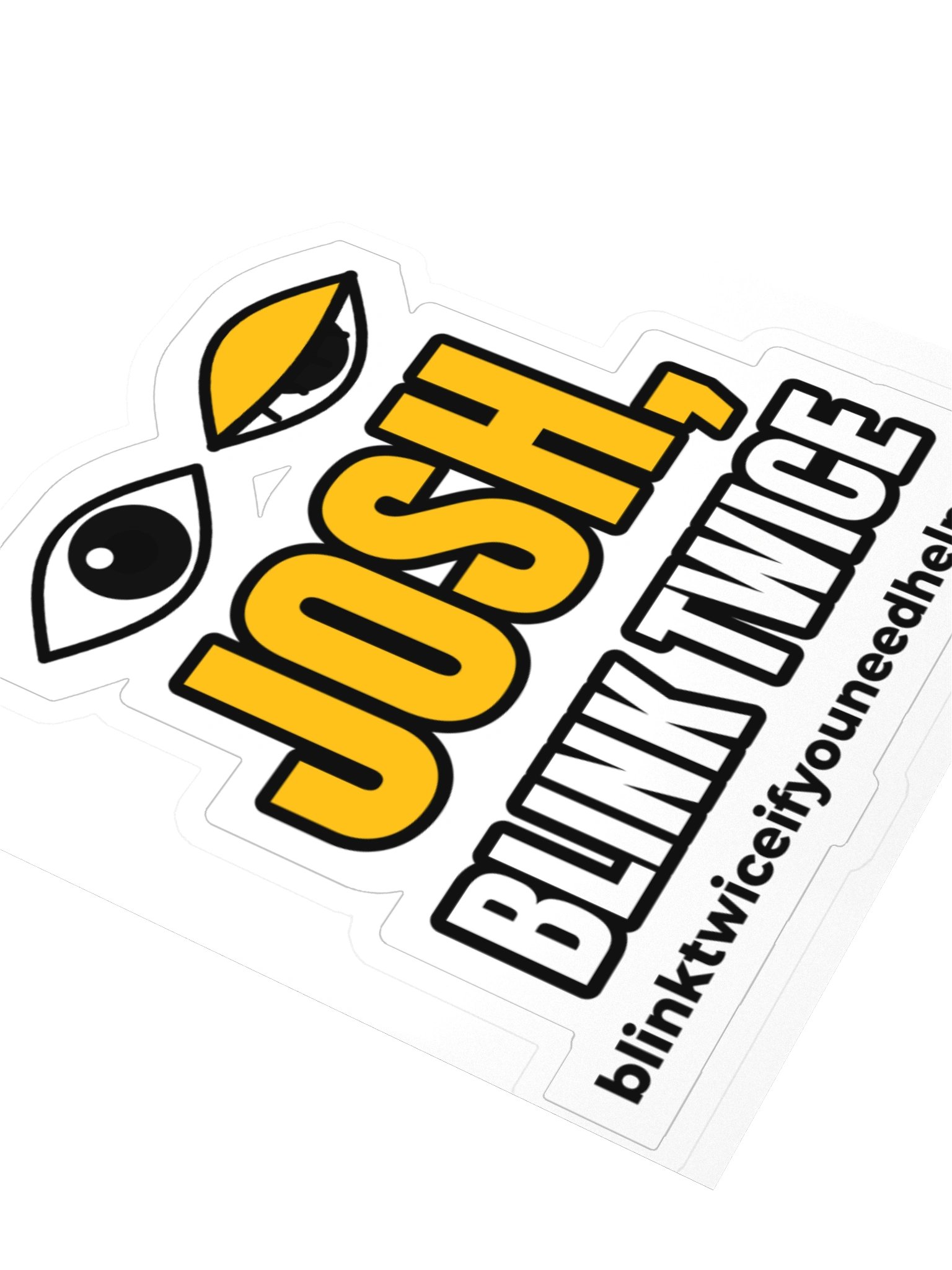 Josh, Blink Twice Sticker product image (3)