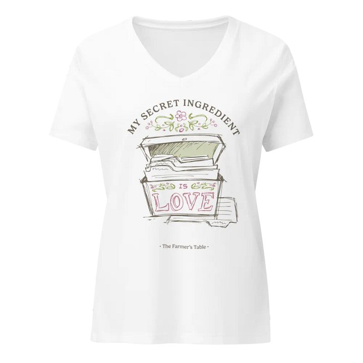 My Secret Ingredient (B+C Women's V-Neck) product image (13)