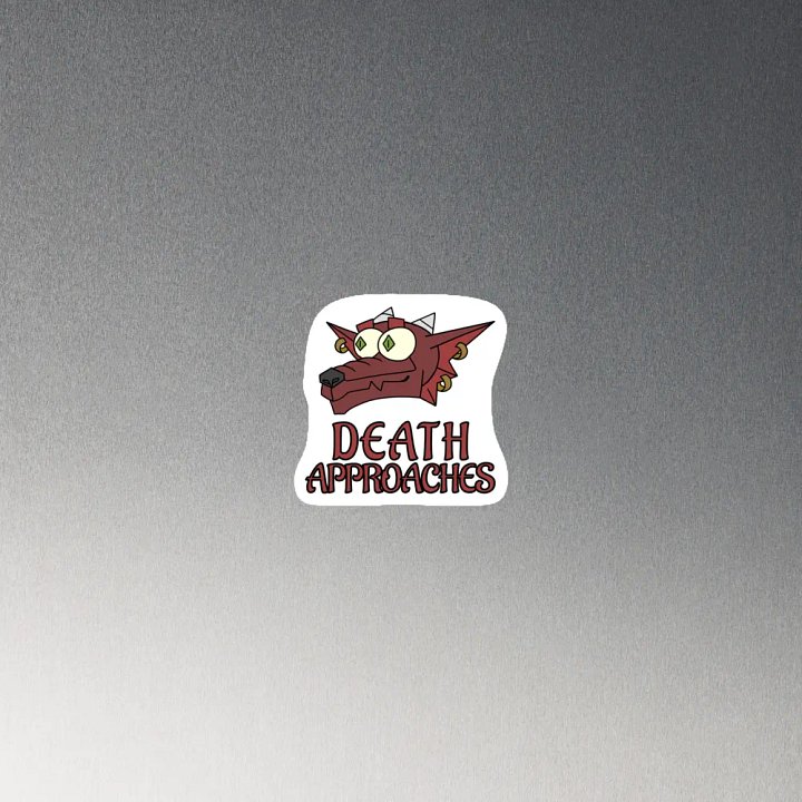 Kobold Grinder "Death Approaches" Magnet product image (2)