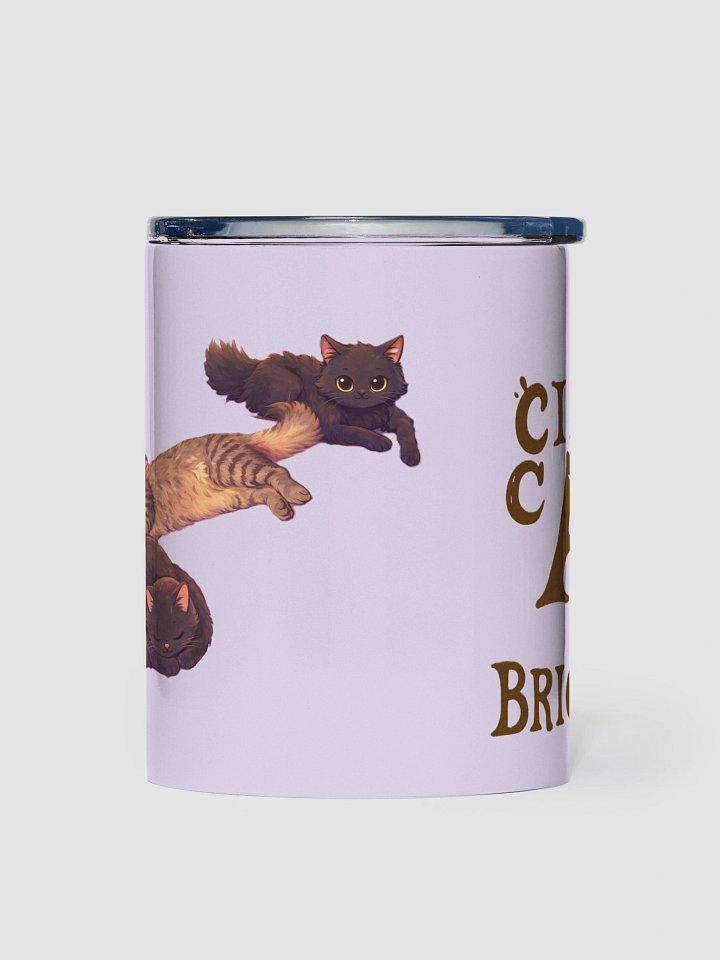 Whimsical Cat-Eared Trio Stainless Steel Tumbler product image (1)