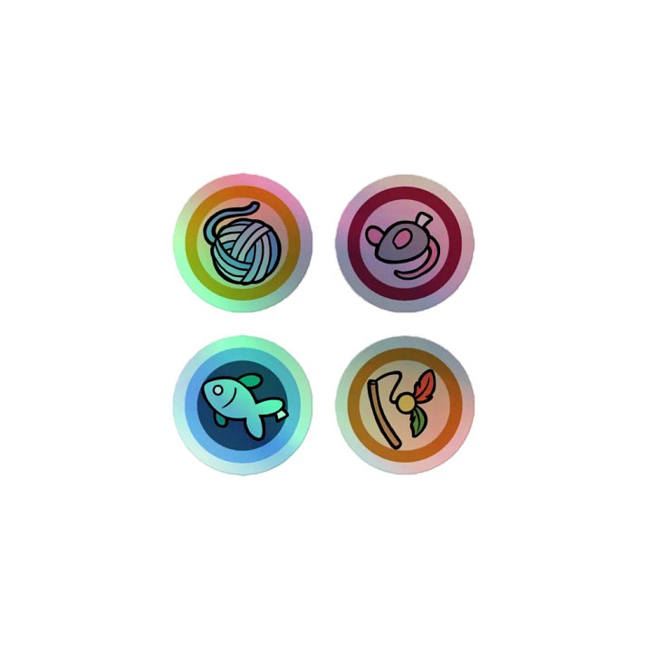 Holographic Goop Troop Scout Badge Stickers product image (1)
