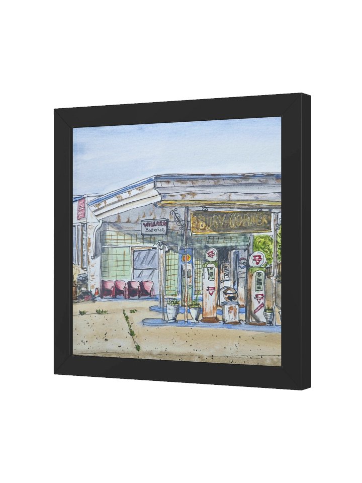 Busy Corner Framed Poster product image (3)