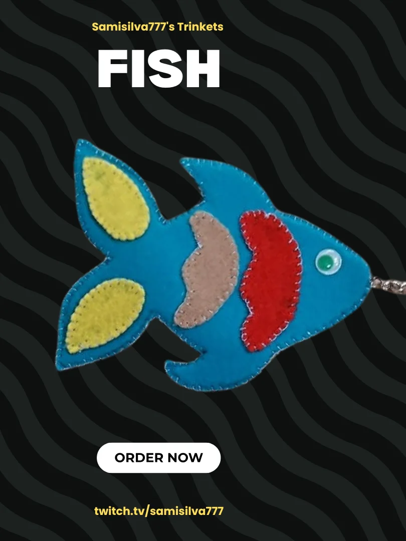 Fish 2D Keychain product image (1)
