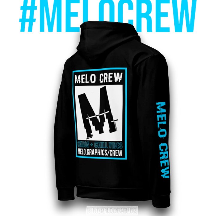 MELO CREW x Carball MELOGRAPHICS - Ultimate Hoodie | #MadeByMELO product image (2)