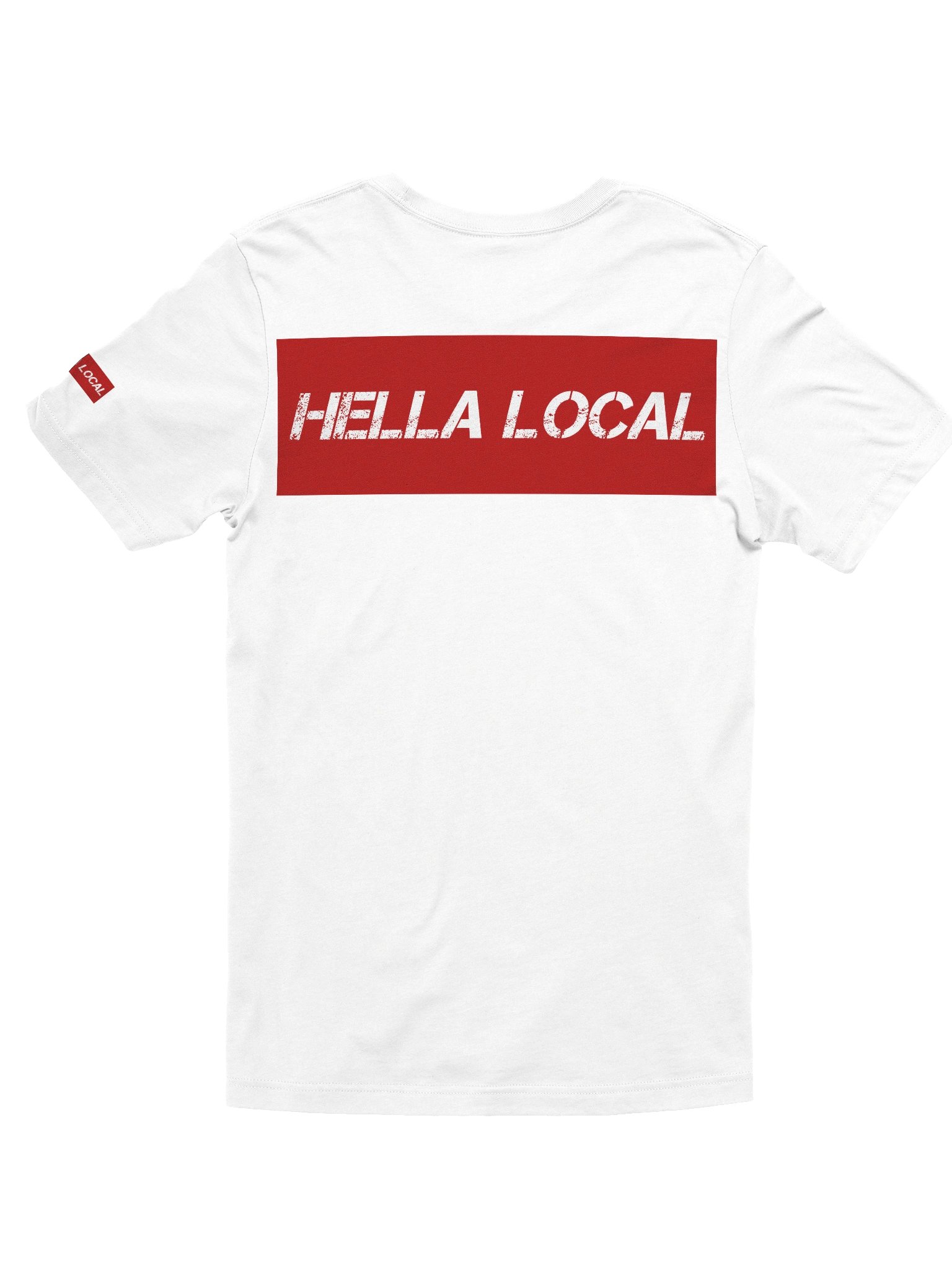 Hella Local White Tee product image (1)