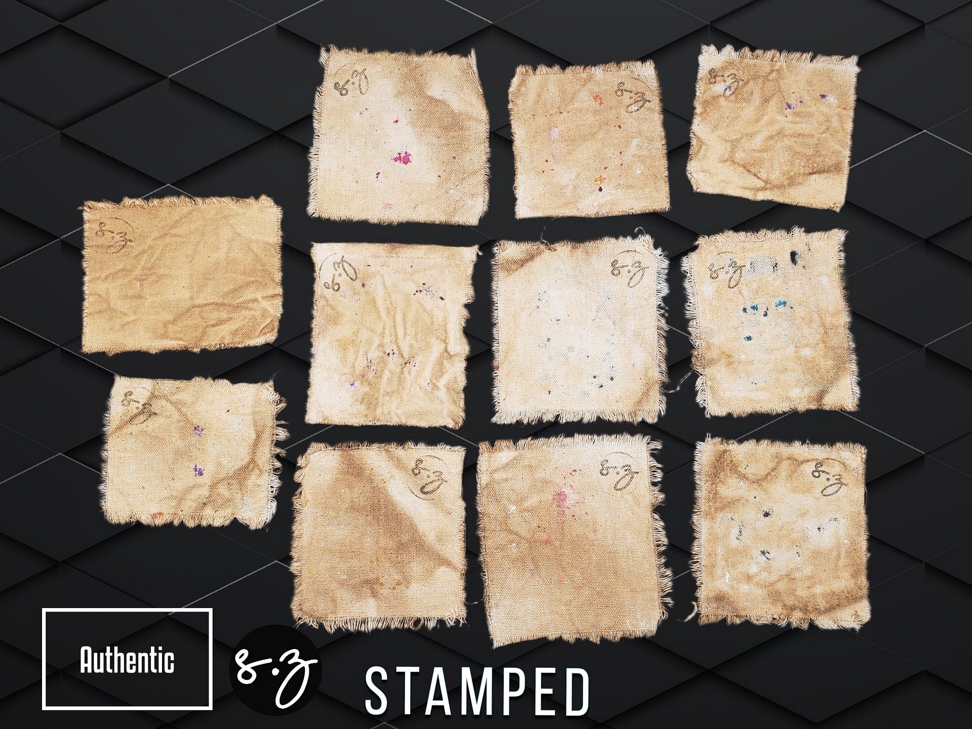 Trippy Tiles | Small & Square | x11 Mini Masterpieces product image (2)