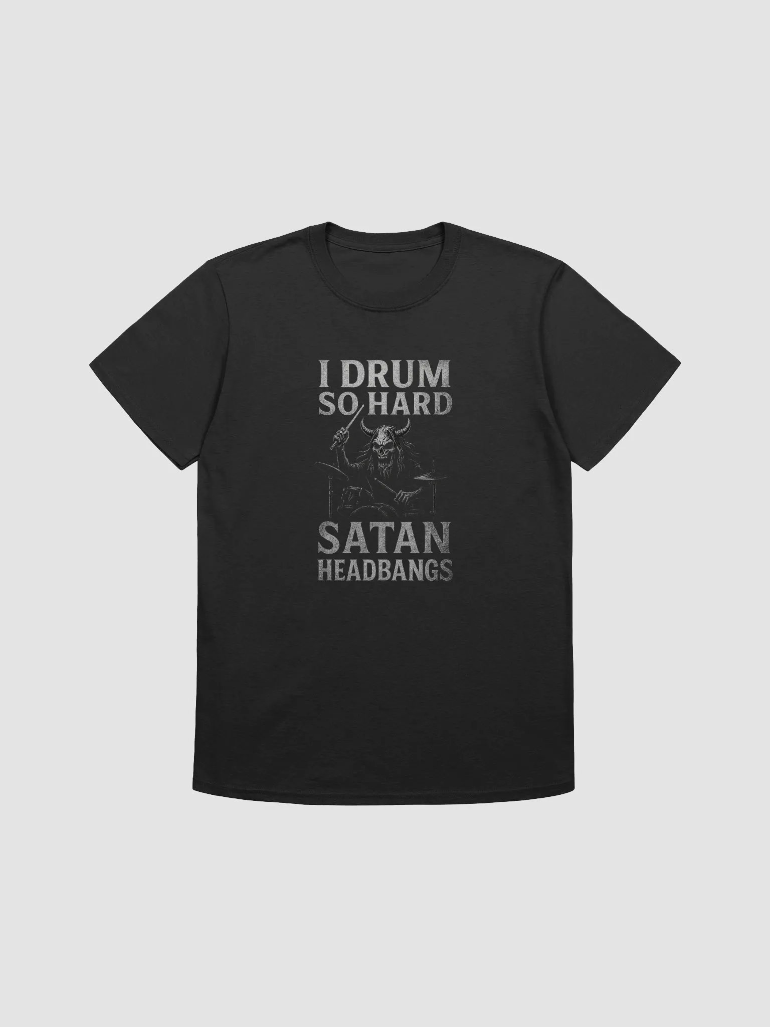 I Drum So Hard Satan Headbangs Worn effect product image (3)