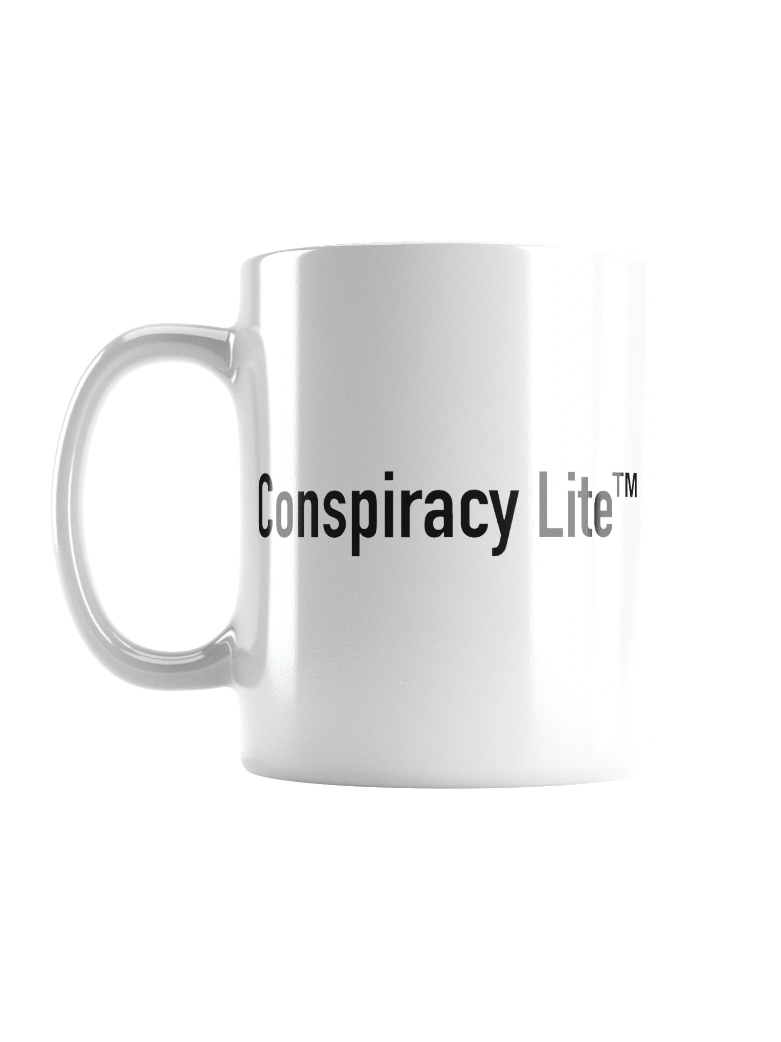 Conspiracy Ceramic Mug - Stylized (White) product image (1)