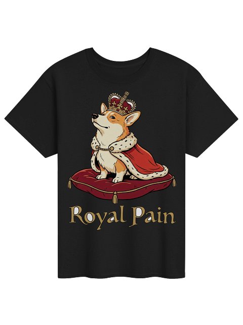 Royal Pain Corgi Tee