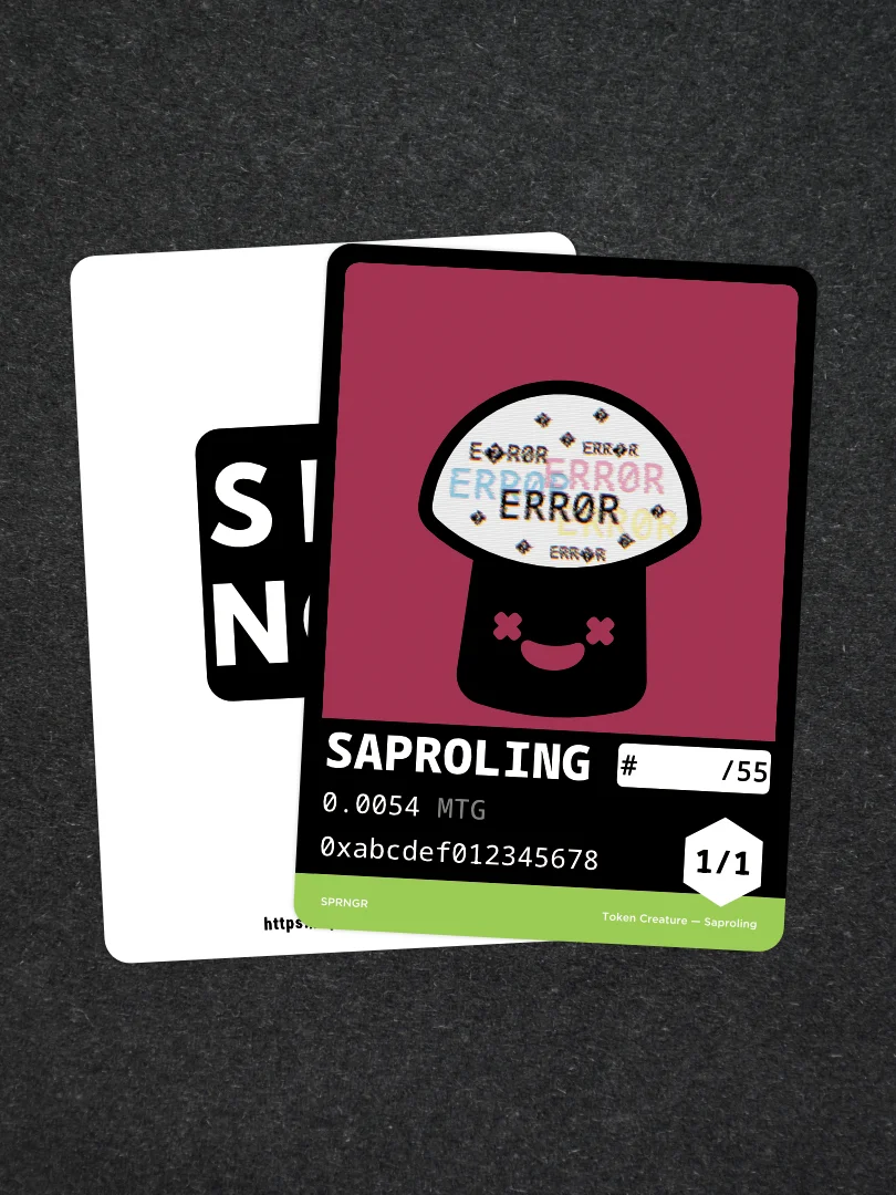 NFT Saproling Token product image (4)