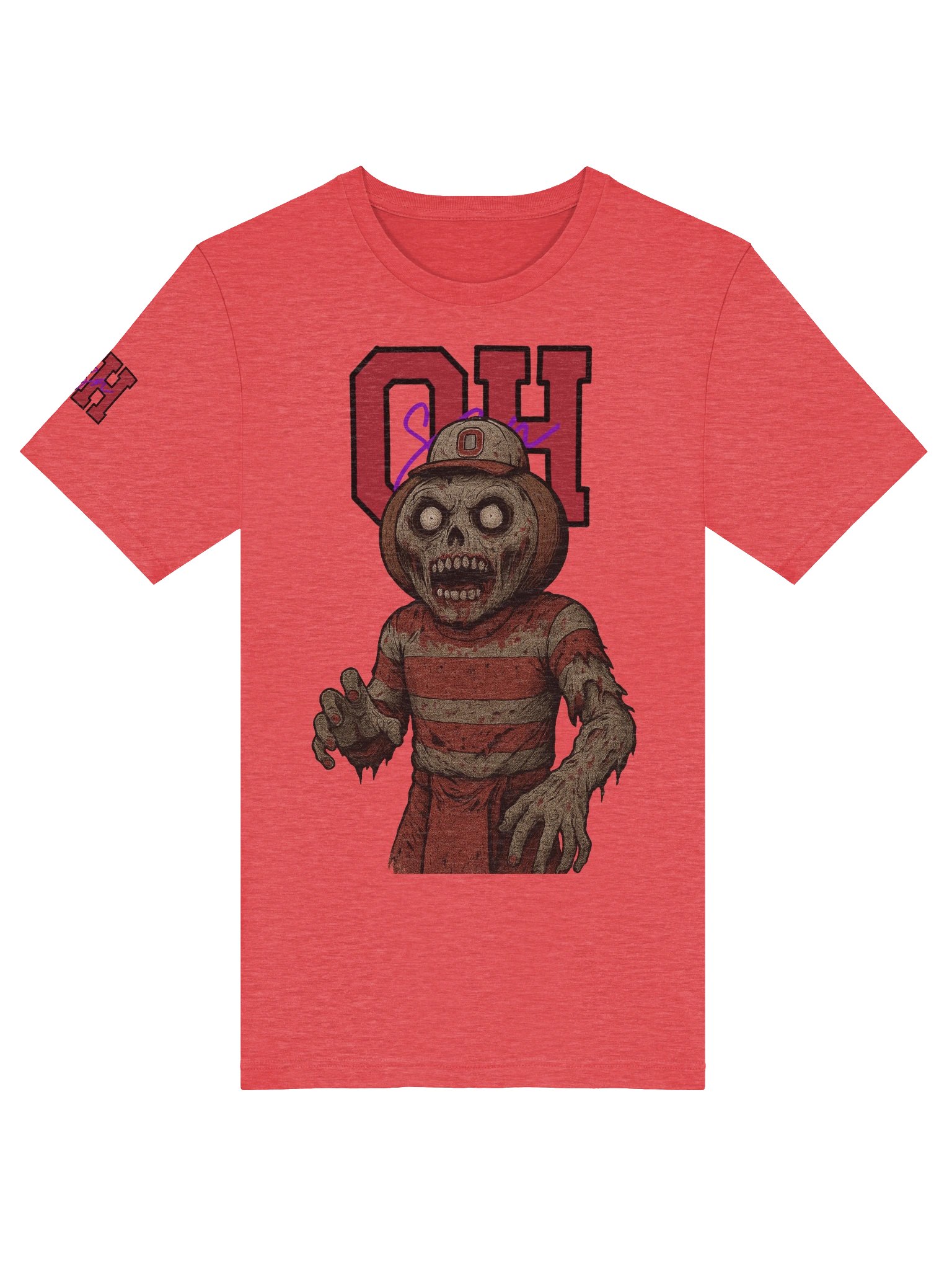 O-H-I-O Zombie shirt product image (5)