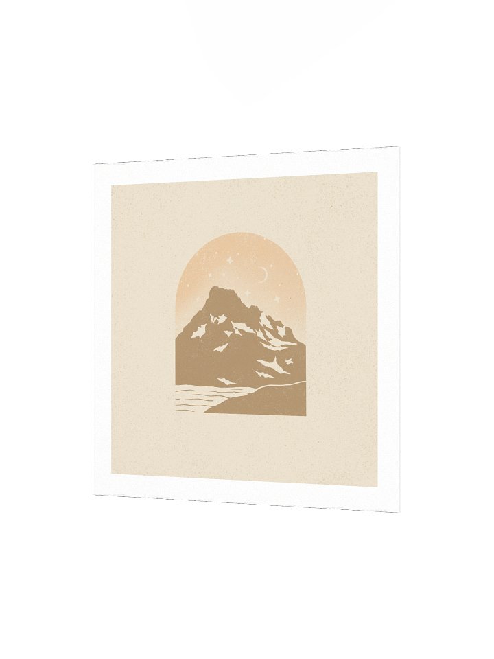 Mt. Banner ✷ Art Print product image (2)