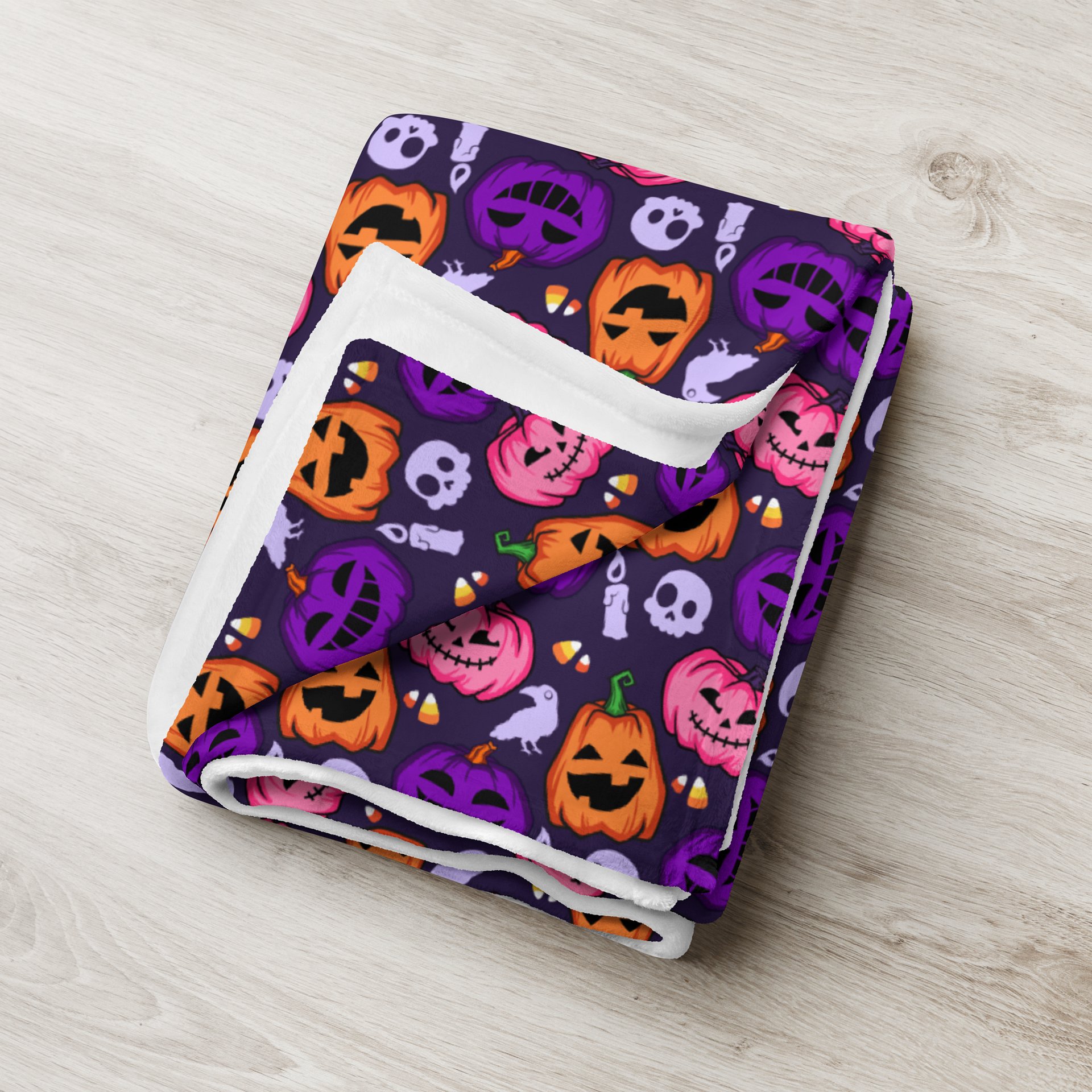 Grinning Pumpkins Blanket product image (3)