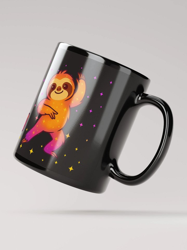 Just Keep Dancing Sloth Mug – Cute Motivational Coffee Cup for Sloth Lovers, Dancers, and Sparkly Souls product image (2)