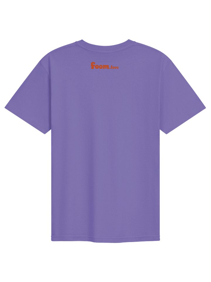 Foom! Orange Violet Bubble Splash Tee product image (2)