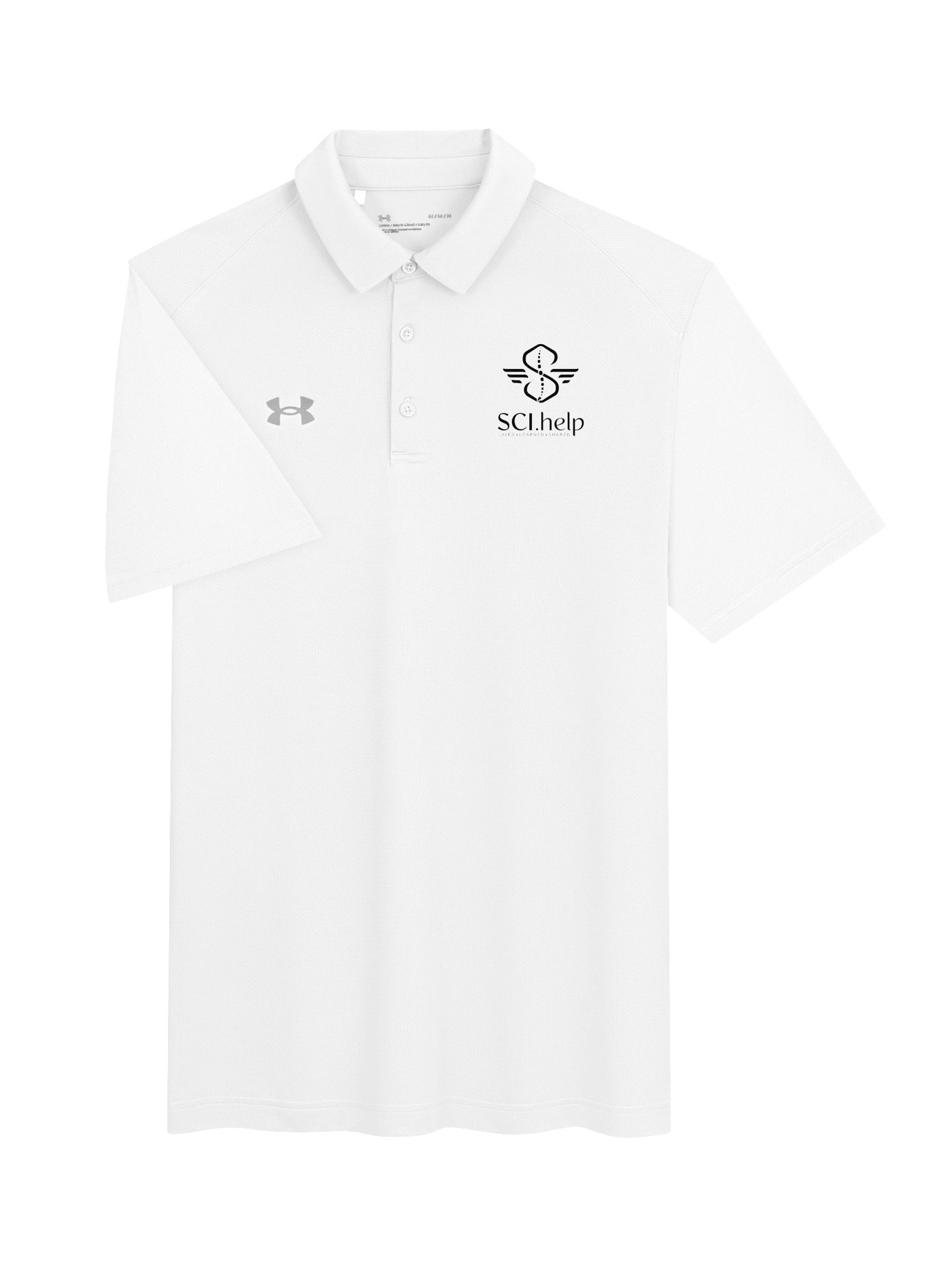 Polo - UA - White product image (3)