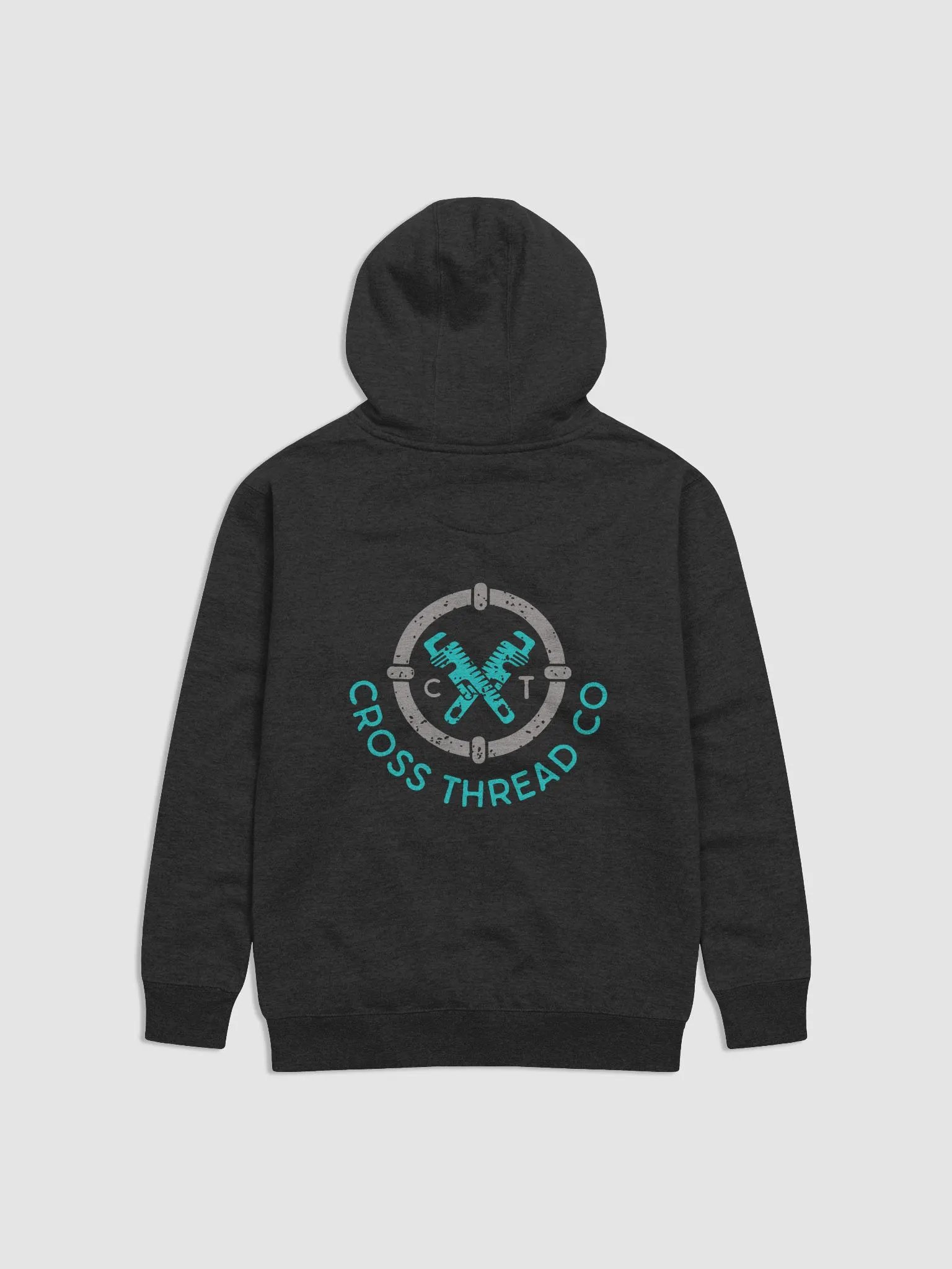Logo hoodie (Teal Logo) product image (2)
