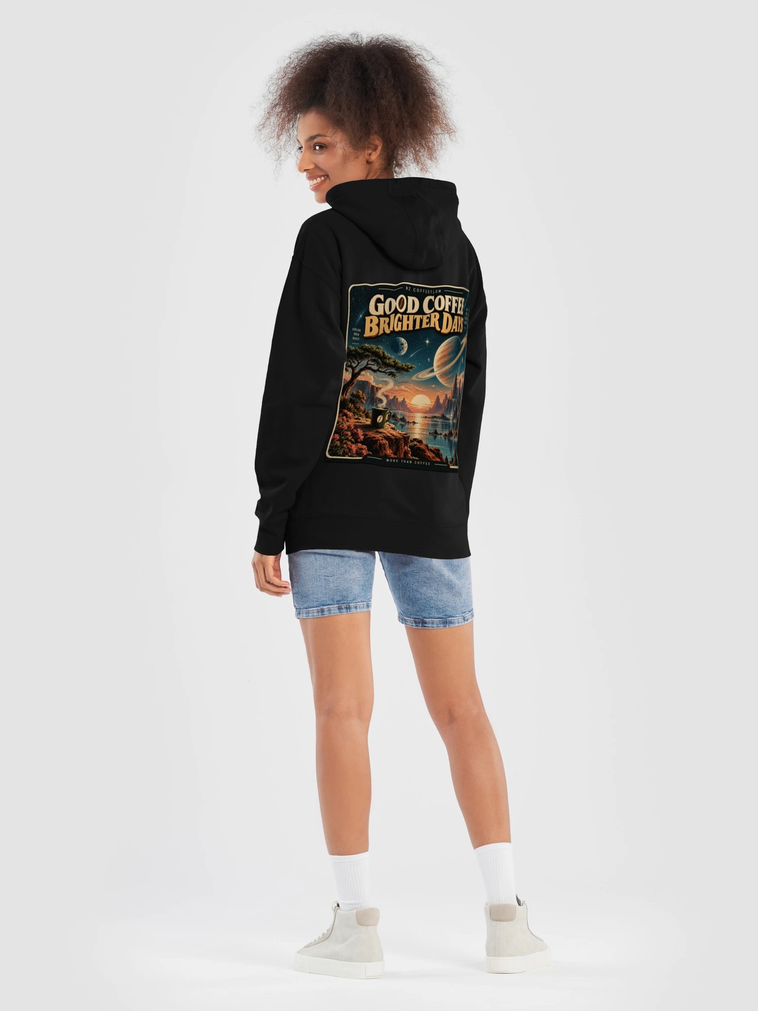 Good Coffee, Brighter Days – Women’s Hoodie product image (70)