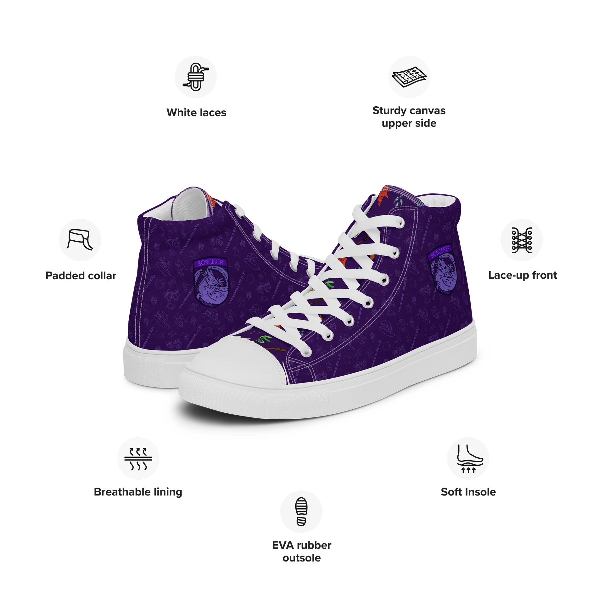 Womens Sorcerer High Tops product image (2)