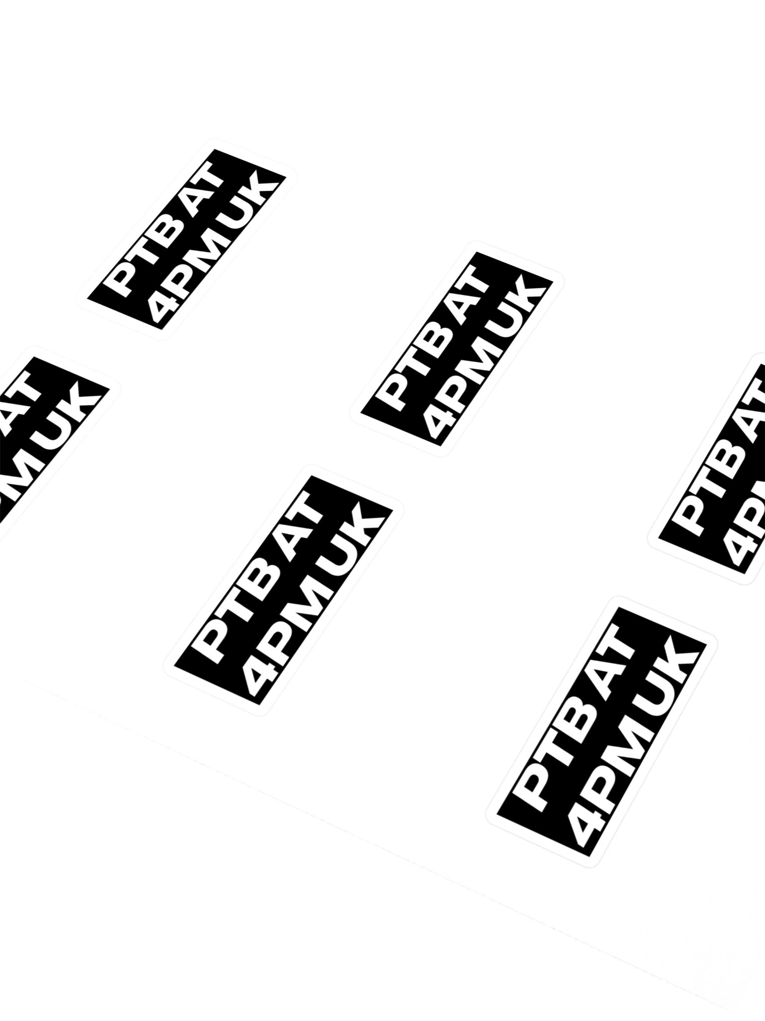 PTB AT 4PM Sticker Sheet product image (2)