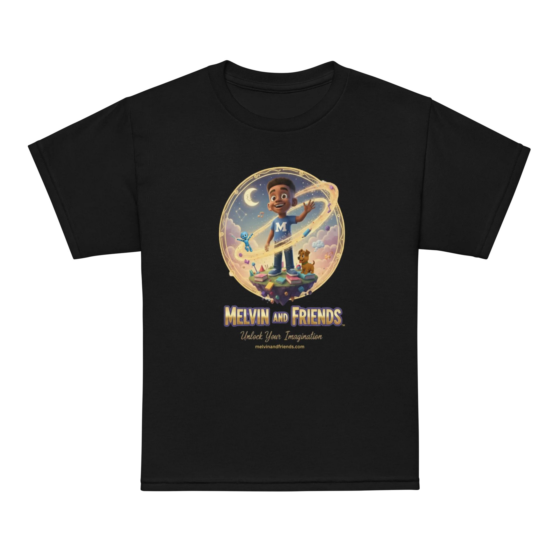 Melvin & Friends – “Unlock Your Imagination” Kids Premium T-Shirt product image (14)