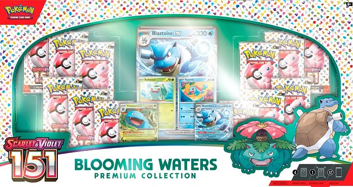 Pokémon TCG: Scarlet & Violet—151 Blooming Waters Premium Collection product image (2)