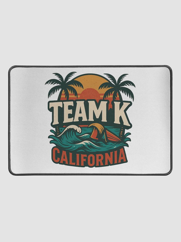 TEAM K CALIFORNIA Desk Mat 12" x 18" product image (1)
