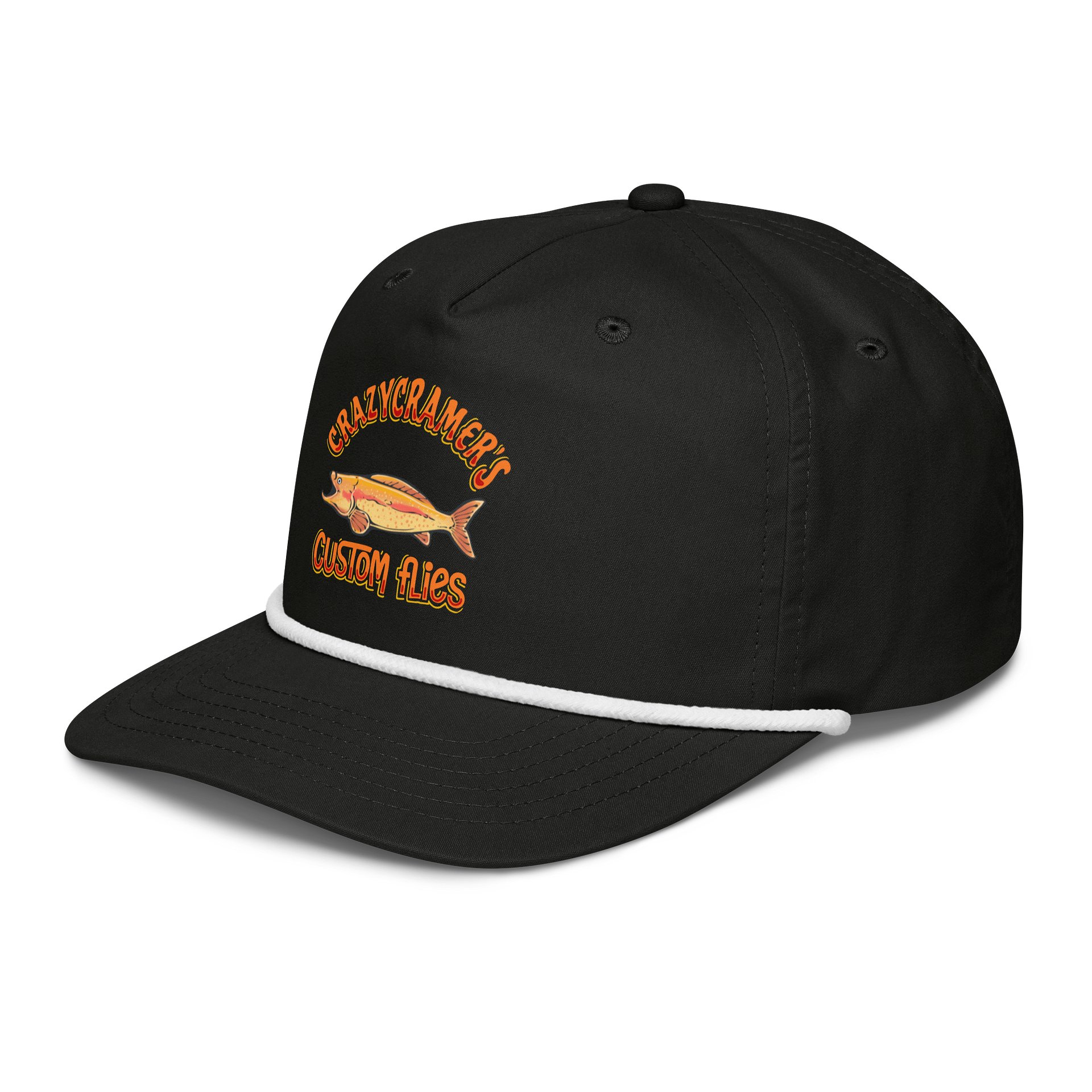 CrazyCramerCustom Flies Rope Hat product image (7)