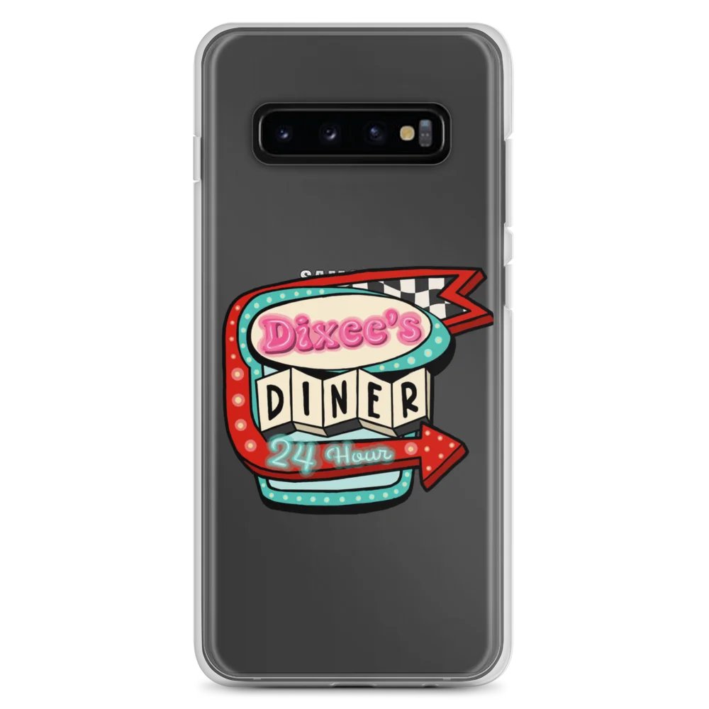 Clear Dixee's Diner Samsung Phone Case product image (1)
