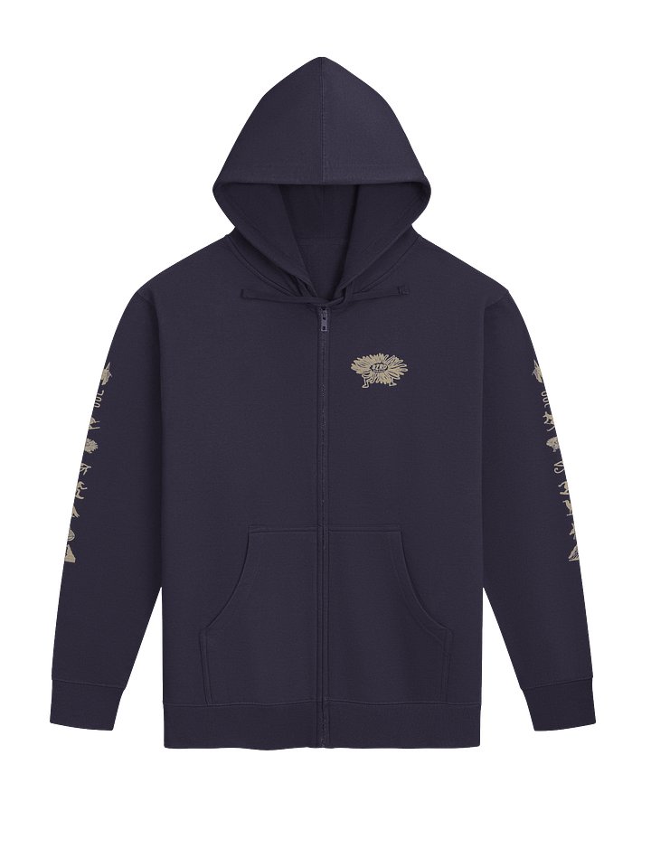Hieroglyphs zip up product image (1)