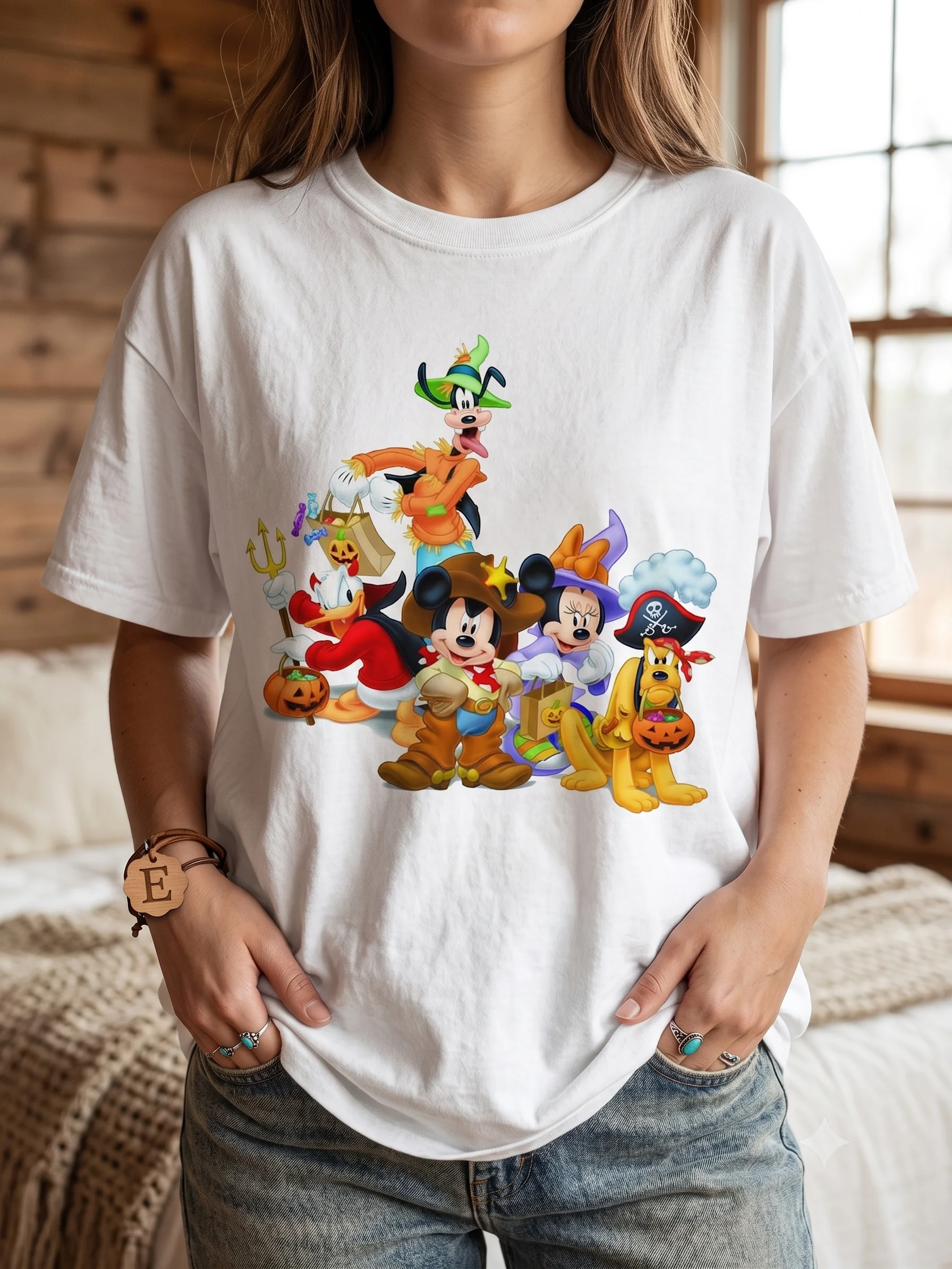 Retro Mickey & Friends Spooky Halloween T-Shirt product image (11)