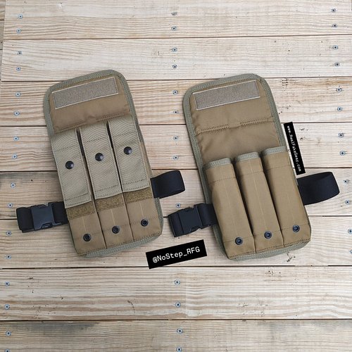 Finished a couple commission pieces in Coyote/Tan499. I'm stoked with how they turned out 😃 The offset snaps/hook & loop is b...
