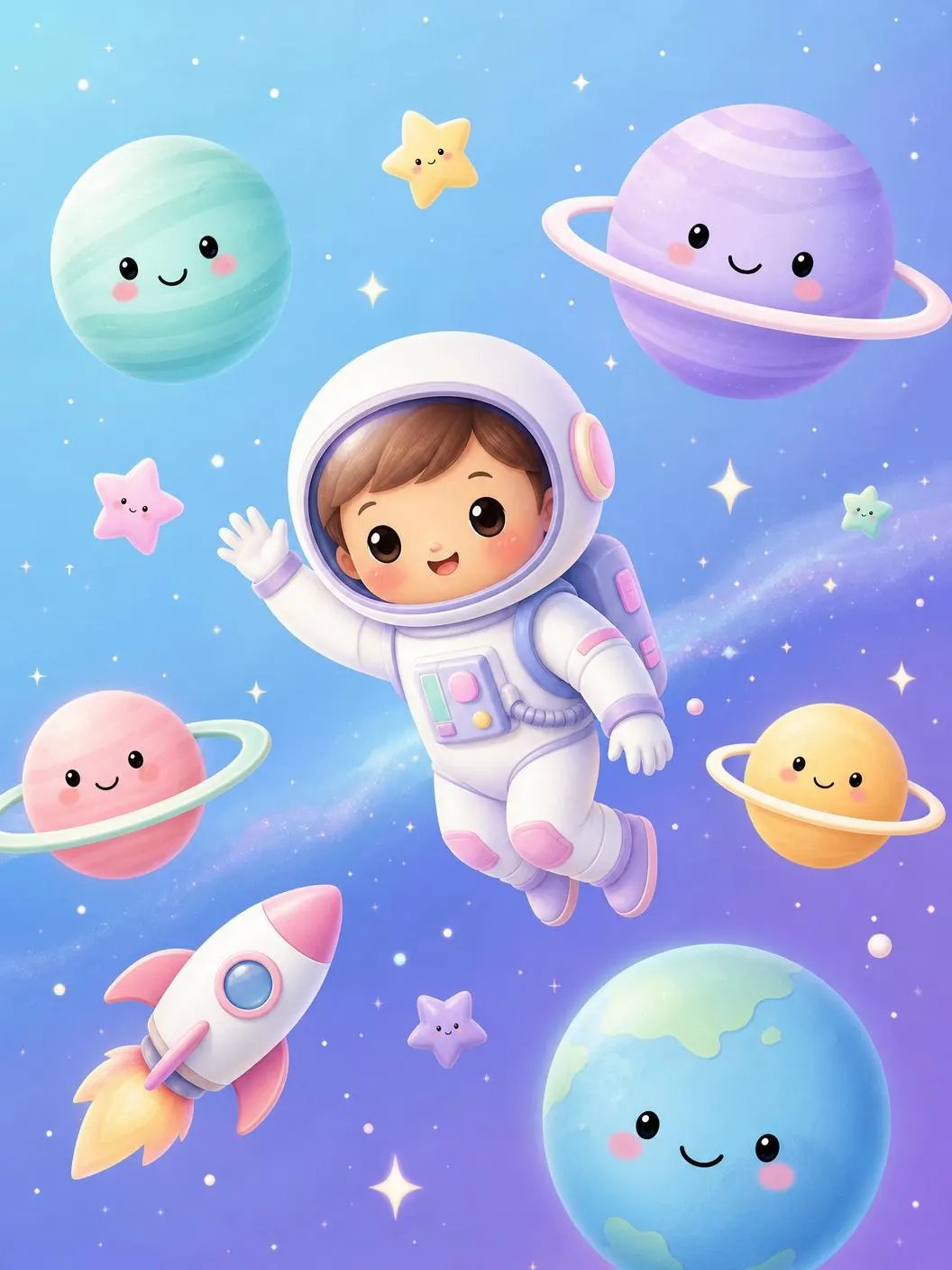 Space & Ocean Activity Bundle, 62 Pages Printable PDF product image (1)