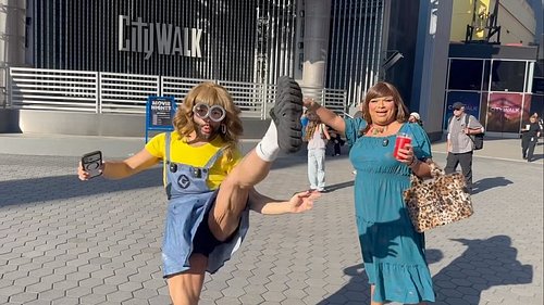 UNIVERSAL EXPOSED!! @mistressisabellebrooks AS ELEANOR AND I #DRAGVESTIGATE UNIVERSAL STUDIOS AND UNIVERSAL CITY WALK! NAO! 😂...