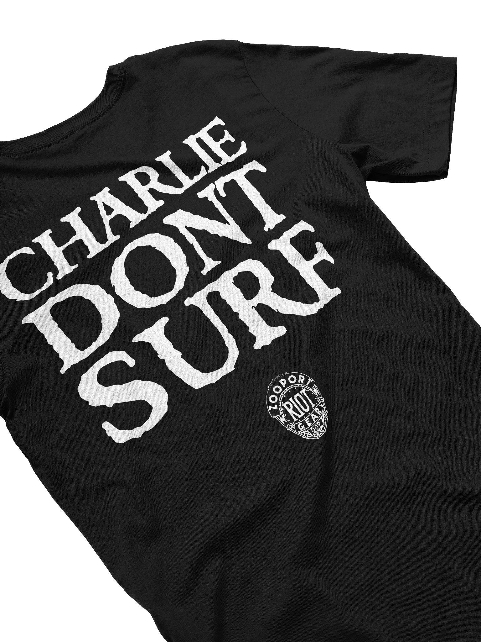 CHARLIE DONT SURF BLACK (AXL) TEE product image (2)