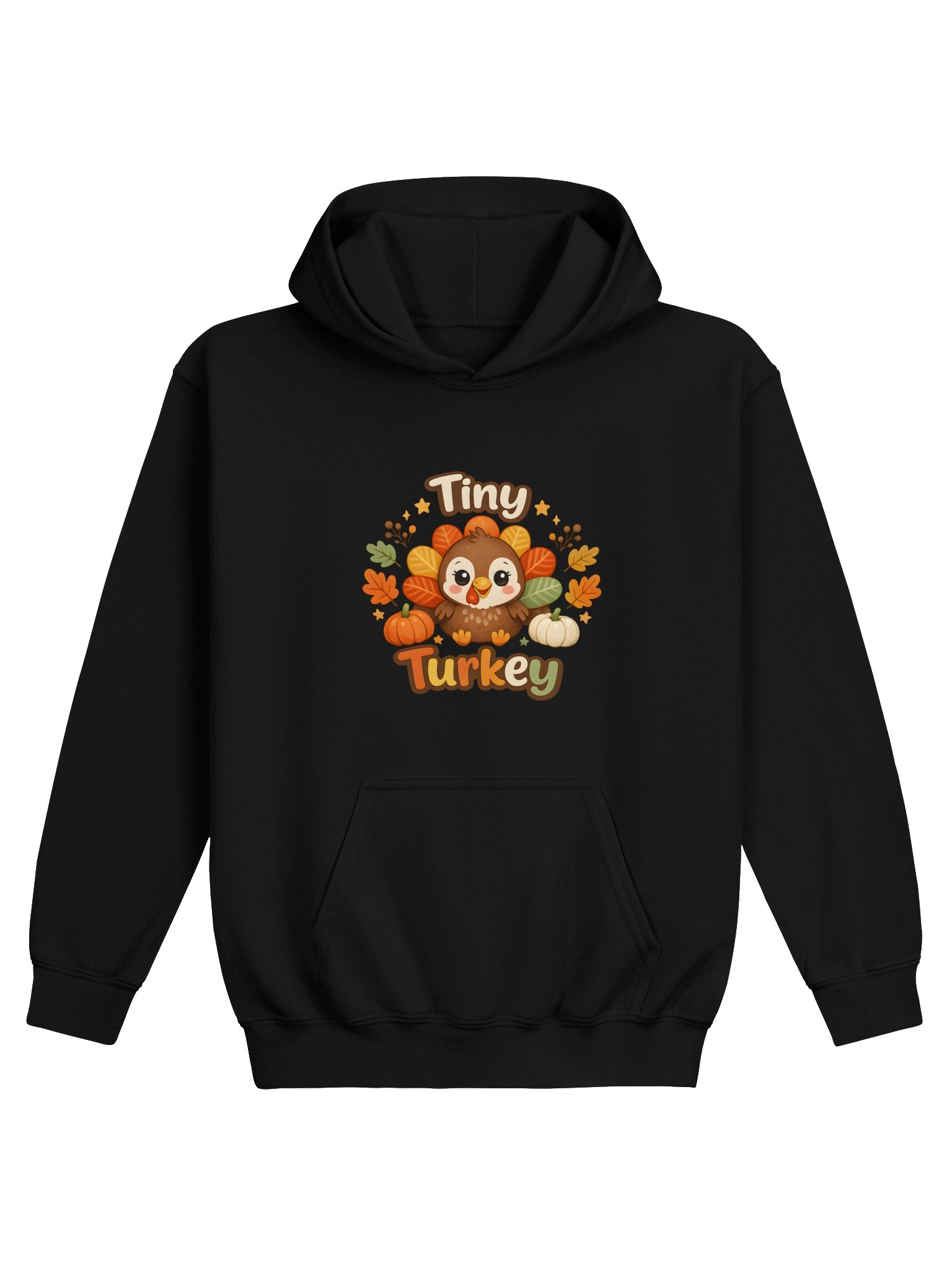 Tiny Turkey Autumn Youth Hoodie product image (2)