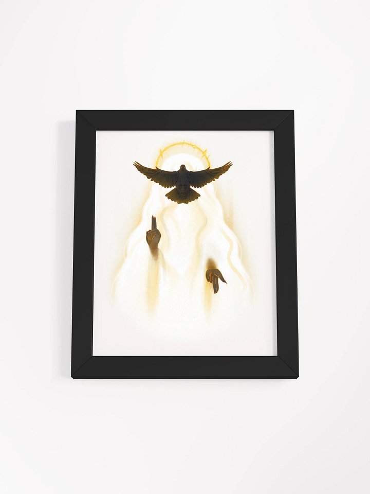 Vibrant Ayous Wood Framed Matte Poster product image (1)