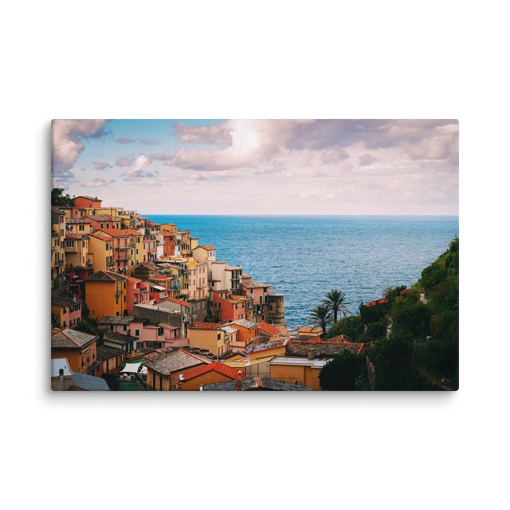 La Vita al Mare- Manarola Dreams, Manarola, Cinque Terre, Italy Canvas Print product image (1)