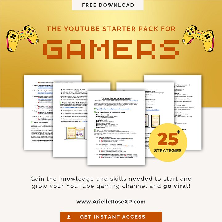The Gaming Goldmine Guide: How to Grow a YouTube Gaming Channel to 1 Million Subs! product image (2)