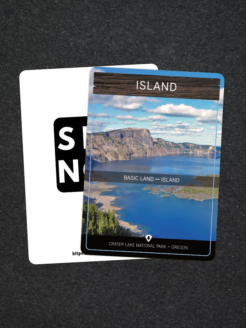 National Park & Forest Basic Land Proxies - Island (5 Pack) product image (1)