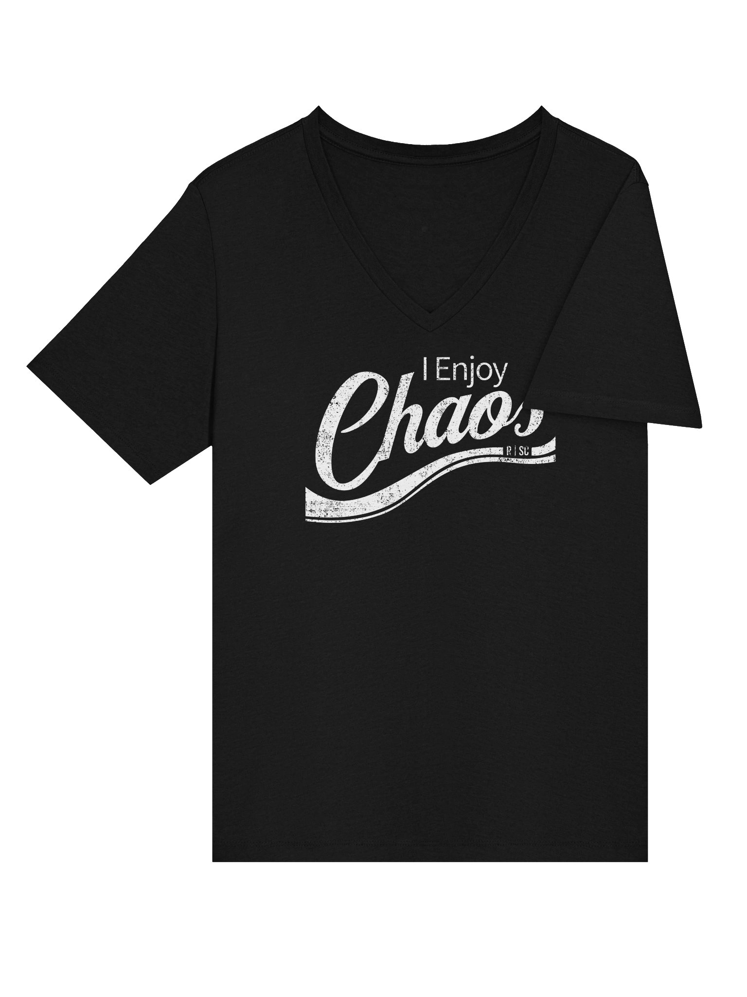 I Enjoy Chaos V-Neck T-Shirt product image (4)
