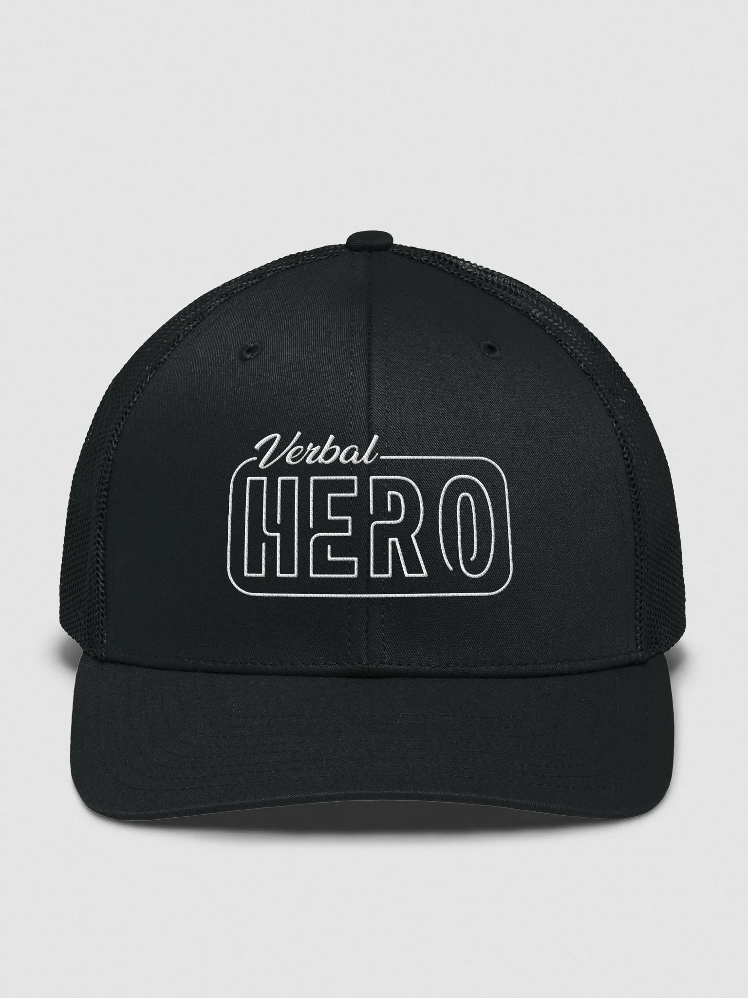 B&W Trucker Hat product image (1)