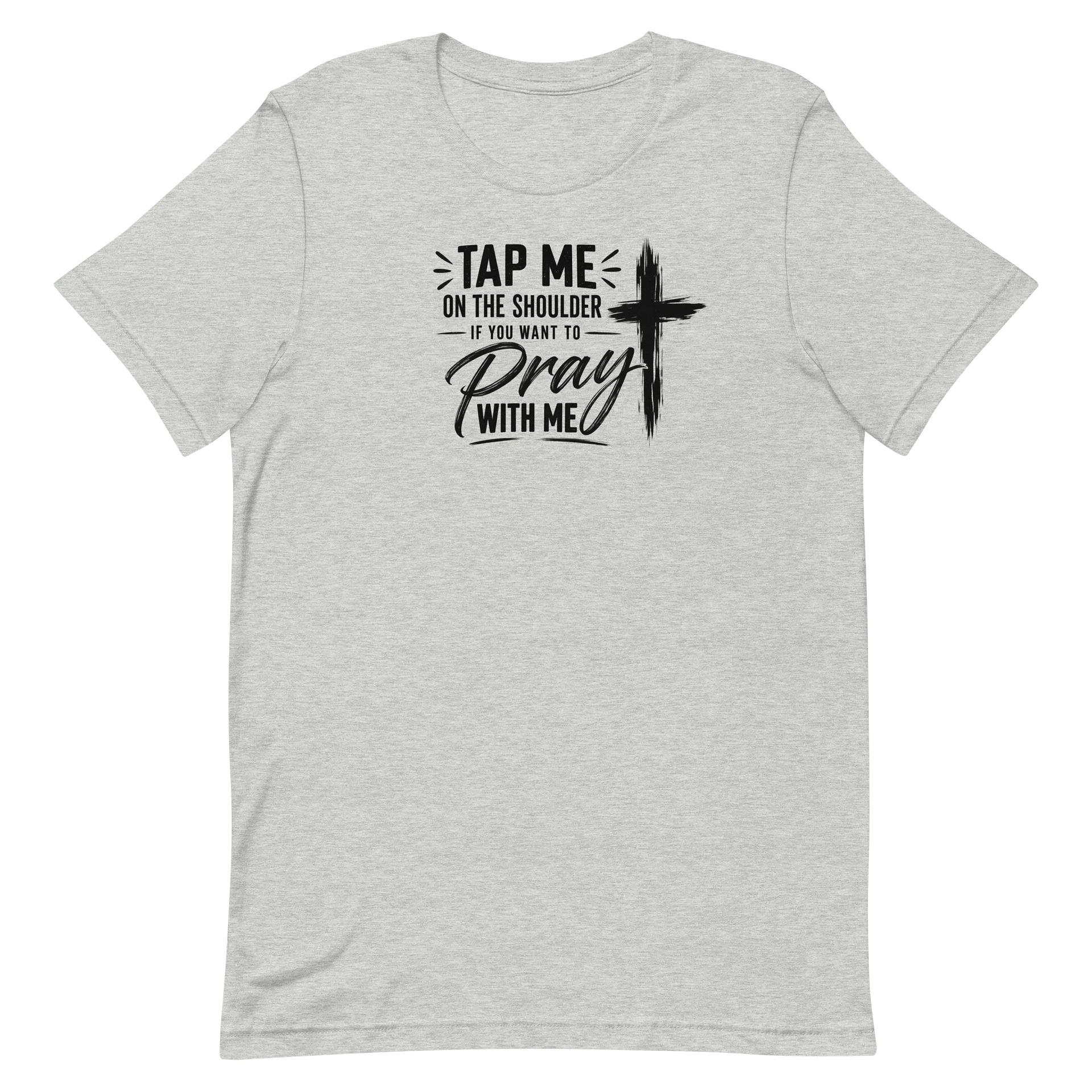Pray With Me Unisex Faith Tee product image (2)